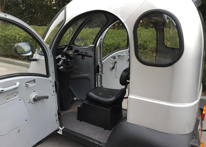 ABS Door Enclosed Electric Tricycle 60 V 800 W With Driving Range 3580km