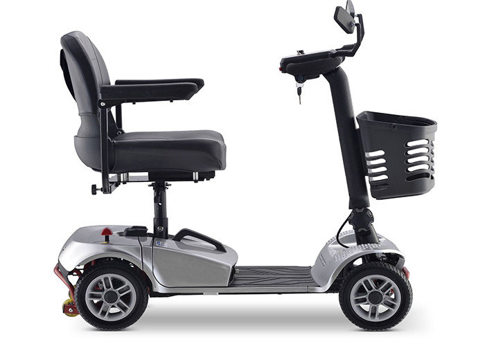 Black Self Balance Travel Mobility Scooter , 60V 800W Small Mobility Scooter