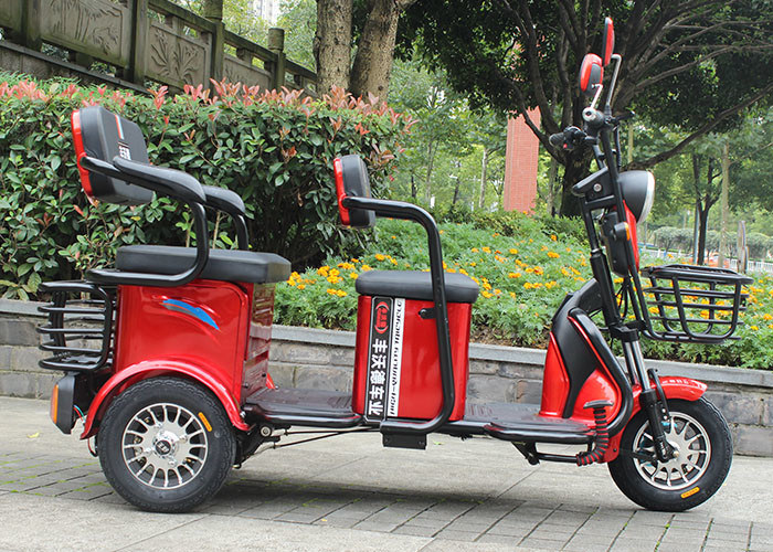 2 Passengers 1200W Three Wheel Power Scooter