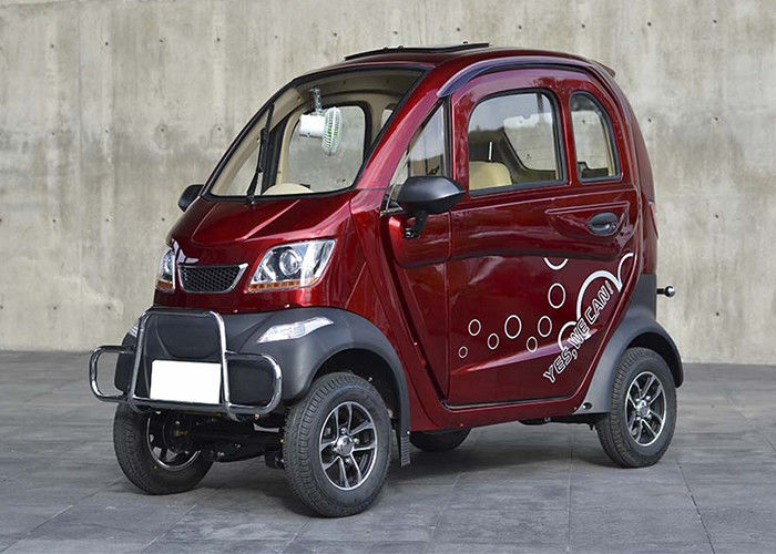 70 Km Range Mini Electric Car 60V OEM Color ABS Smart Desgin 1200W City Car