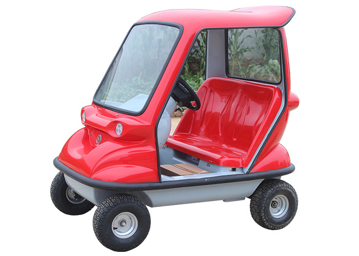 24 V 350 W Electric Sightseeing Car 200 Kg Loading High Strength