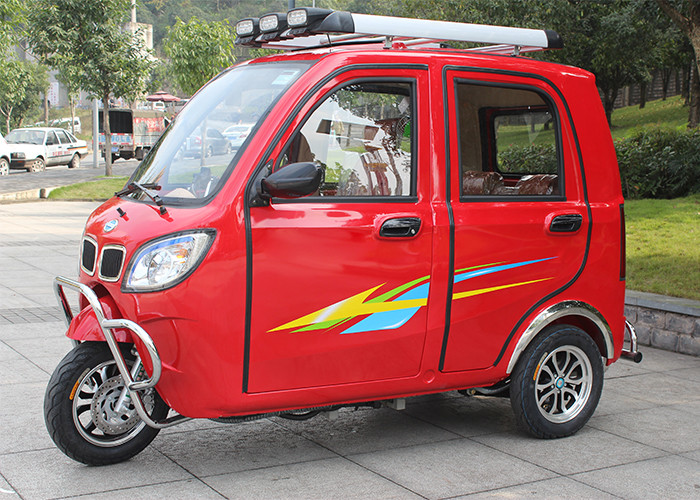 Easy Operation Passenger Gasoline Tricycle With Automatic Manual Clutch