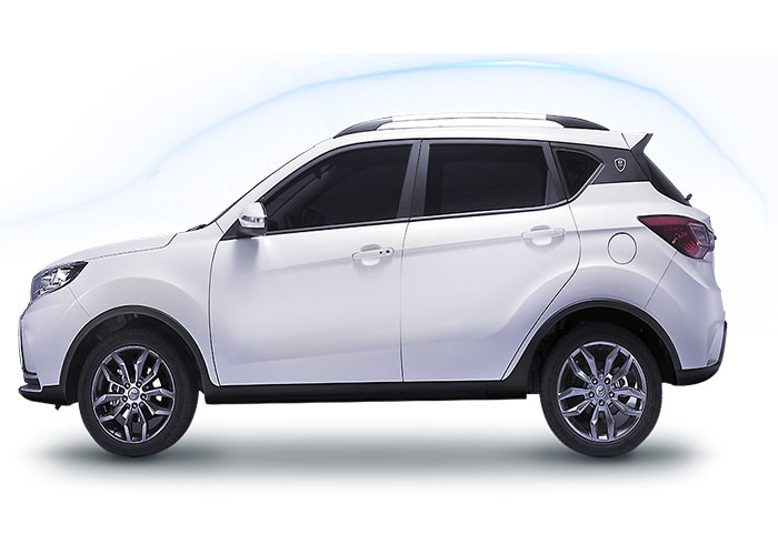 RWD Wheelbase 4 Door Electric Car 25 KW Motor Power With Remote Central