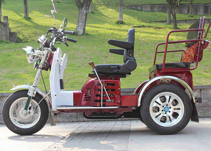 Easily Operated 3 Wheel Motorized Tricycle , 125CC Engine Motor
