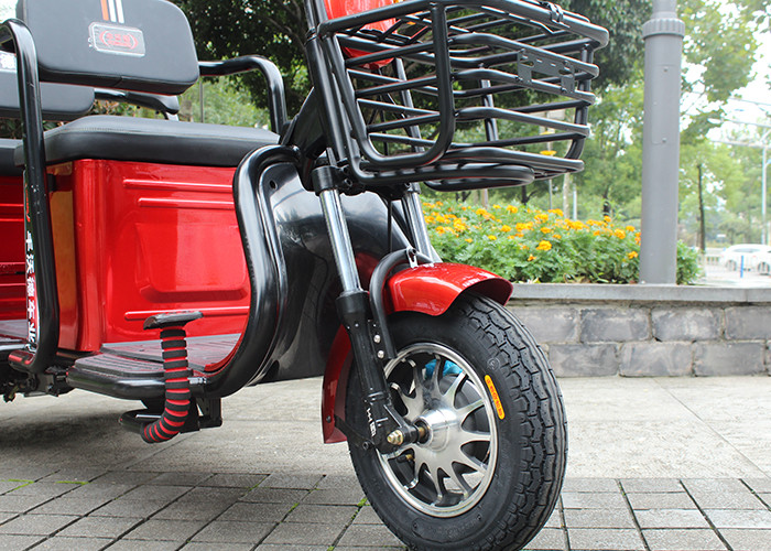 800W/1000W/1200W electric motor red color 3 wheel electric scooter for