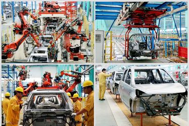 Chongqing Forward Auto Tech Co.,Ltd. factory production line