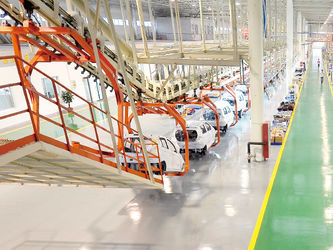 Chongqing Forward Auto Tech Co.,Ltd. factory production line