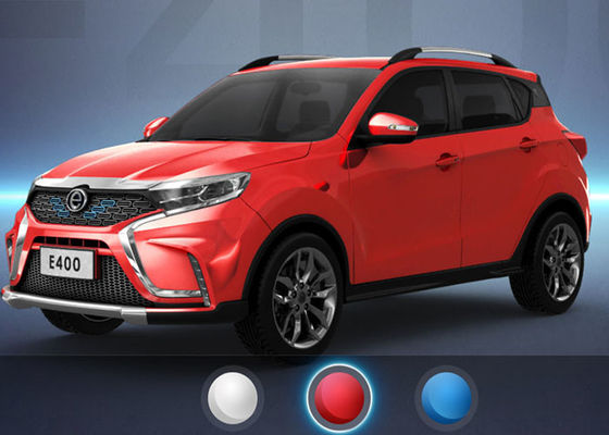 quality  RWD Wheelbase Mini Electric SUV With Air Conditioner 350km Travel Range Red factory