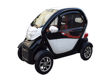 Long Range 1200 W  Mini Electric Car White Color With 2 Seats
