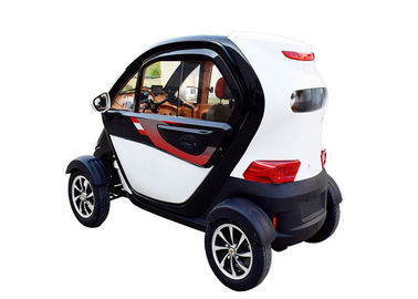 Long Range 1200 W  Mini Electric Car White Color With 2 Seats