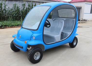4 Passengers Electric Car Golf Cart , 4 Wheels Tourist Small Electric Cars