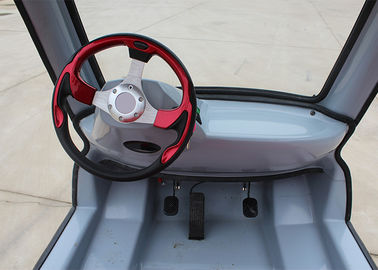 Max 7 Km/H Electric Tour Bus , 24 V Steering Wheel Electric Tourist Vehicles