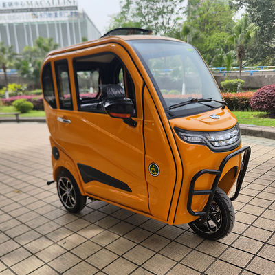 125CC Enclose Gasoline Tricycle Passenger Petrol trike with Auto-clutch