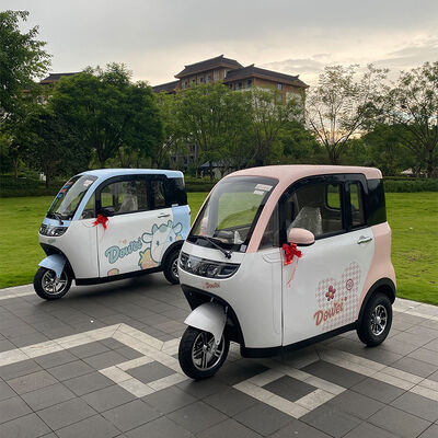 Electric Cabin Passenger Enclosed Electric Tricycles 1200W 3 wheel electric scooter