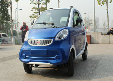Blue Color Mini Electric Car Family 2200 W With 3 Seats 2400*1270*1500mm