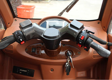 50km Travel Passenger RWD 3 Wheel Electric Tricycle