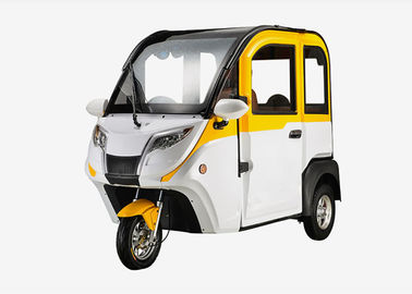 Smart 1200 W Mini Electric Car , 3 Wheels Adjustable Seat Cabin Electric Powered Cars