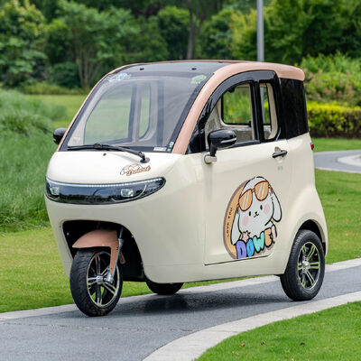 Electric Cabin Scooter  3000W Enclosed Electric Tricycles with Air condition