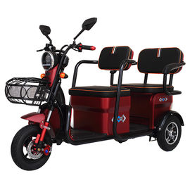 Two Passengers 60V 32Ah 1000W Three Wheel Electric Scooter