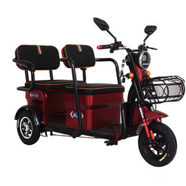 800W Drum Brake 25km/H Three Wheel Electric Scooter