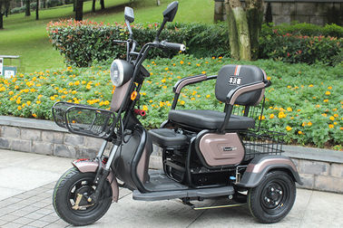 Drum Brake 1200W Three Wheel Motor Scooters