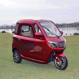 Permanent Magnet DC 1500W Passenger Electric Tricycle