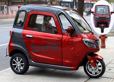 Disc Brake 60V 1000W 58Ah Battery Enclosed Electric Tricycle