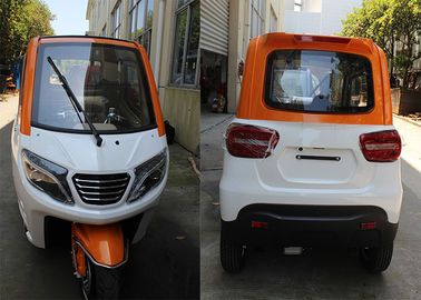 3 Seat Adult 1500W Enclosed Electric Tricycle