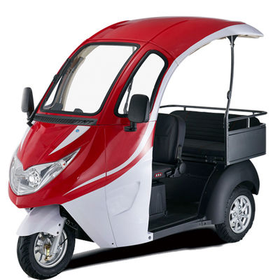 3 Seater Motorized Tricycles Adjustable Driving With Passenger Seat