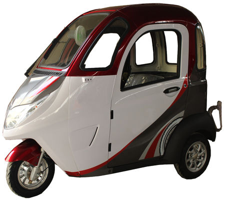 3 Wheel Rickshaw Electric Tricycle Motorized Tuktuk 800mm Trackbase