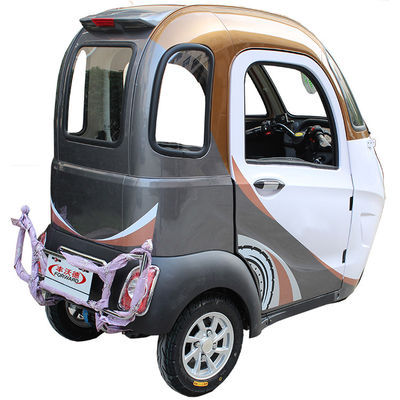 3 Wheel Rickshaw Electric Tricycle Motorized Tuktuk 800mm Trackbase