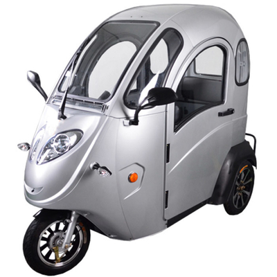 Adult Disabled 3 Wheel Electric Tricycle 72V Plastic Cabin Electric Scooter Car
