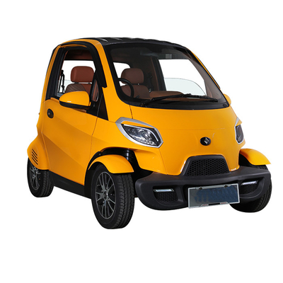 Plastic Enclosed 55km/H 2500W 4 Wheels Electric Car EEC Charging