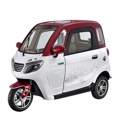 60V 58AH 1500W Passenger Electric Tricycle Motorized Central Locking