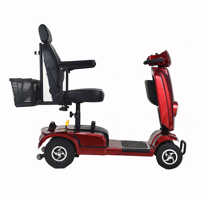 300W 24V 20Ah 4 Wheel Elderly Mobility Scooter High Chair Back