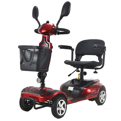 AI Smart 4 Wheel Mobility Scooter 250W 24V 12Ah Folding 8km/H