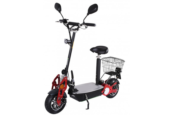 1800W 48V/12Ah Portable Electric Scooter With Antiskid Fat Tire