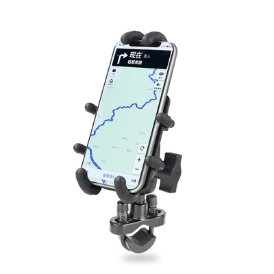 Aluminium Alloy Motorcycle Phone Holder Mount Waterproof Bike Sucker Phone Bracket