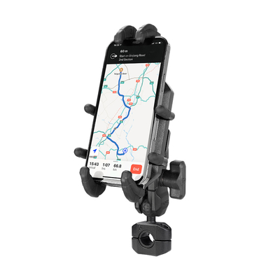 ROHS Metal Motorcycle Mobile Phone Holder Bicycle Smartphone Support Sucker Bracket